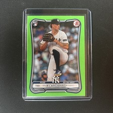 Cam Schlittler 2026 Bowman 53 Neon Green Parallel 399