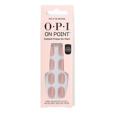 OPI On Point Press On Nails | Short Round Classic, Squoval & Accent Nail Art