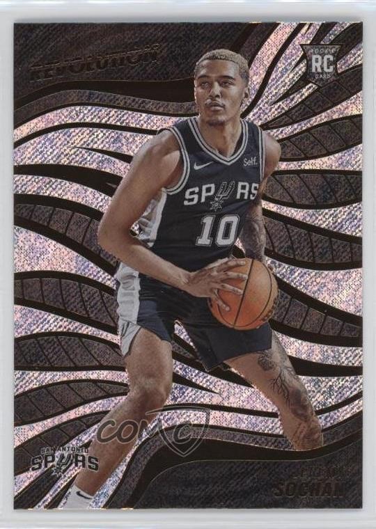 2022-23 Panini Revolution Rookies Jeremy Sochan #143 11qd