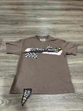 Hyde Park Size SMALL Men’s Brown Tshirt You Arent Invited After Dark Crew