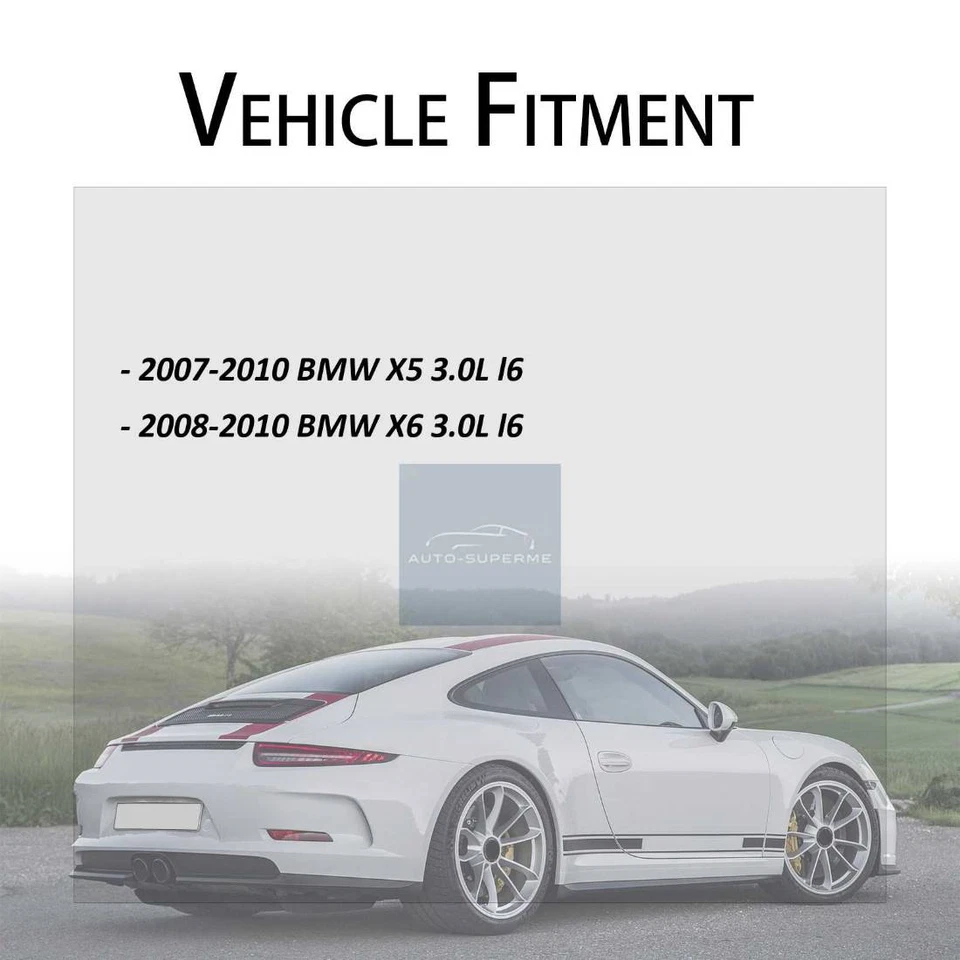 Termostato líquido de arrefecimento do motor para 2007-2010 BMW X5 3.0L 2008-2010 BMW X6 3.0L - Imagem 2 de 4