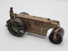 Vintage Arcade Austin Autocrat Worm Drive Road Roller Steamroller Toy w/ Driver