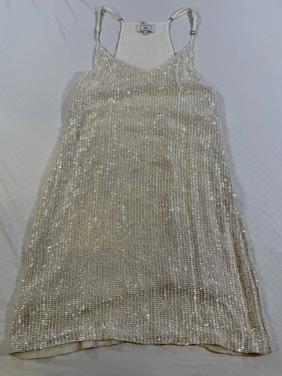 mlv sequin dress MLV Nina Sequin Dress at Amazon Women's Clothing store