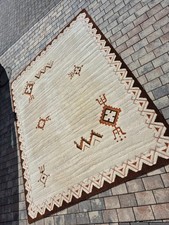 Hochflurteppich Gr. 300×380 Beige Creme