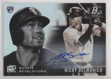 2018 Bowman Platinum Rookie Revelations 76/99 Nick Delmonico Nicky Auto 2u3