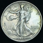 1936-S 50C Walking Liberty Half Dollar AU ~ 26389