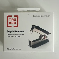 TRU RED Claw Staple Remover Black 3/Pack TR58087