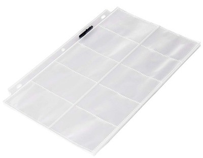 business card holder plastic sleeve Amazon Basics Plastic Business Card Holder Sleeves for 3-Ring Transparent