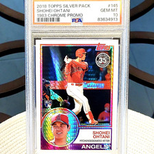 2018 Topps Baseball Silver Pack 1983 Chrome Promo Cards 21