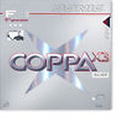 Donic Coppa X3 Silver 1,8/2,0/Max mm  Schw/Rot