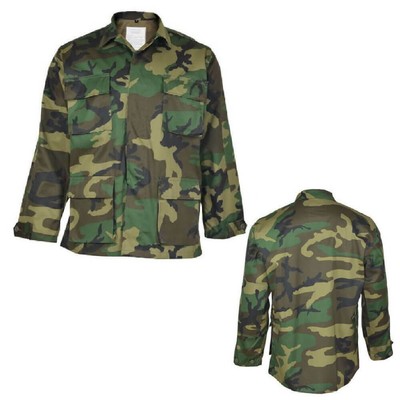 US BDU Feldjacke Woodland Neu Original Army