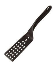 Pfannenwender aus hitzebest&auml;ndigem Polyamid, perforierte Wenderfl&auml;che 13 x 6,5