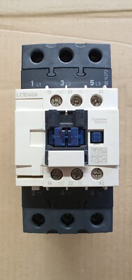 Schneider Electric LC1D40AP7 3p, +1S+1Ö, 18.5 kW, 40 A, 400 V AC3, Spule 230V AC