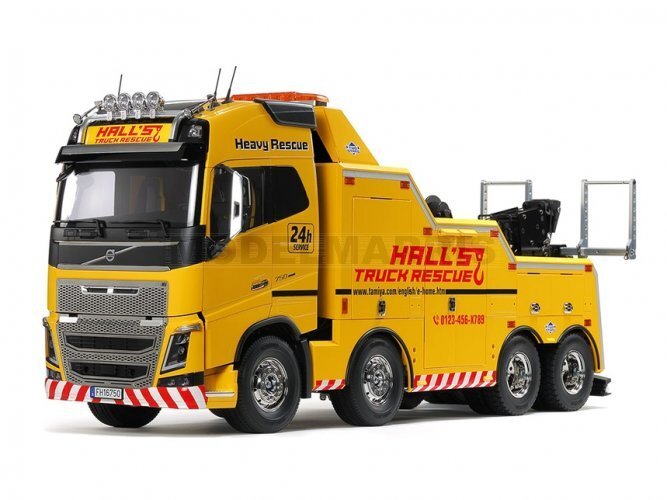 TAMIYA 56362 1/14 RC Volvo FH16 Globetrotter 750 8x4 Tow Truck