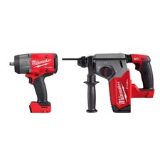 Milwaukee Impact Wrench 1/2" Friction Ring W/ Rotary Hammer 18v Li-ion Cordless