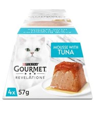 Purina Gourmet Revelations Mousse with Tuna Cat Food 24 x 57G