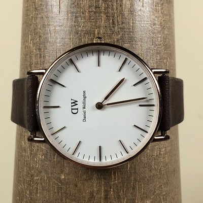 36 mm Daniel Wellington brown watch Amazon.com: Daniel Wellington Classic Rose Gold Watch - 36mm  main image 3