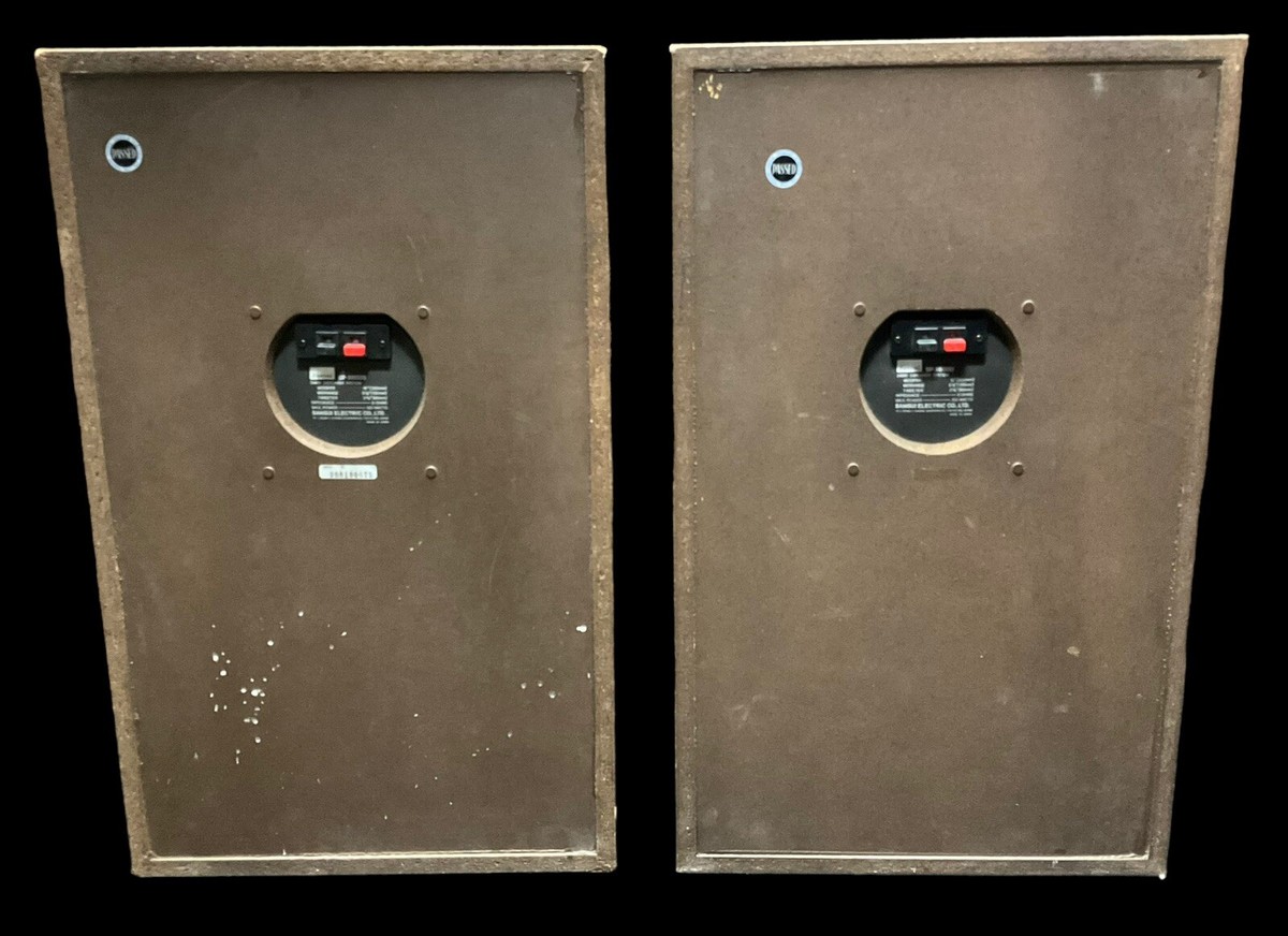Pair Sansui SP-X6000 Midsize Speakers Working Condition - L-pad