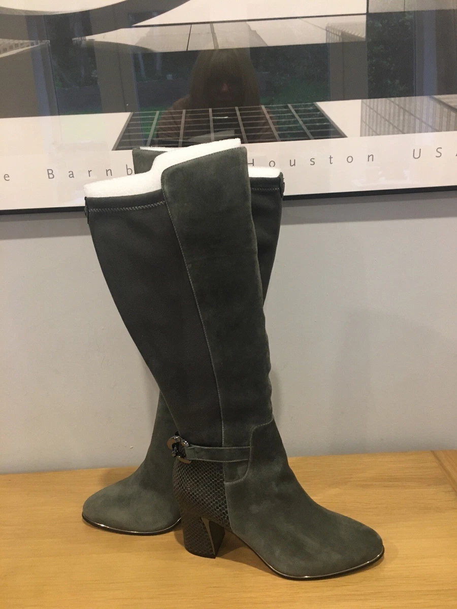 Gray suede hotsell riding boots