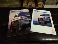 MITSUBISHI PAJERO SPORT  CATALOGO DEPLIANT BROCHURE