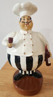 2 Chefs 9" & 1  Butler "James" bottle holder 7" Resin "3 Good Looking Men!" — photo 7