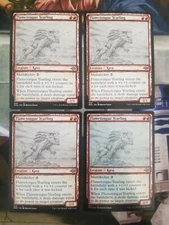 Flametongue Yearling SKETCH 4x *$10 Off Every $35 Sale!*Magic MTG Card Some FOIL