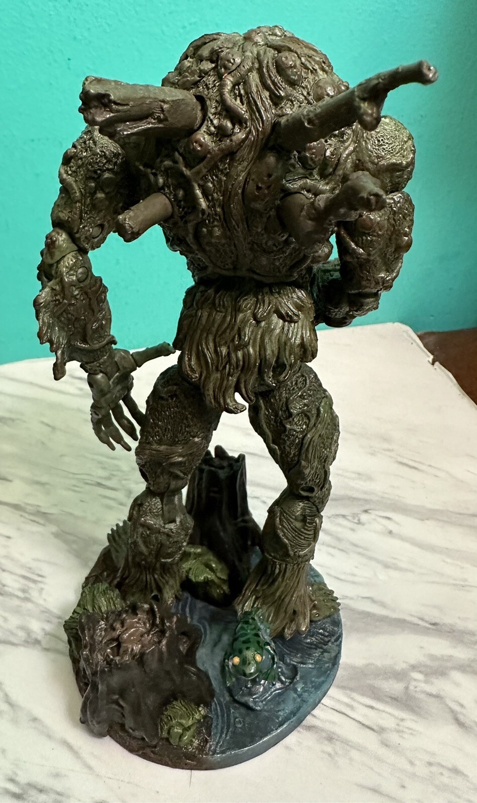 Marvel Legends Toy Biz ManThing Complete With Base/Stand Action Figure