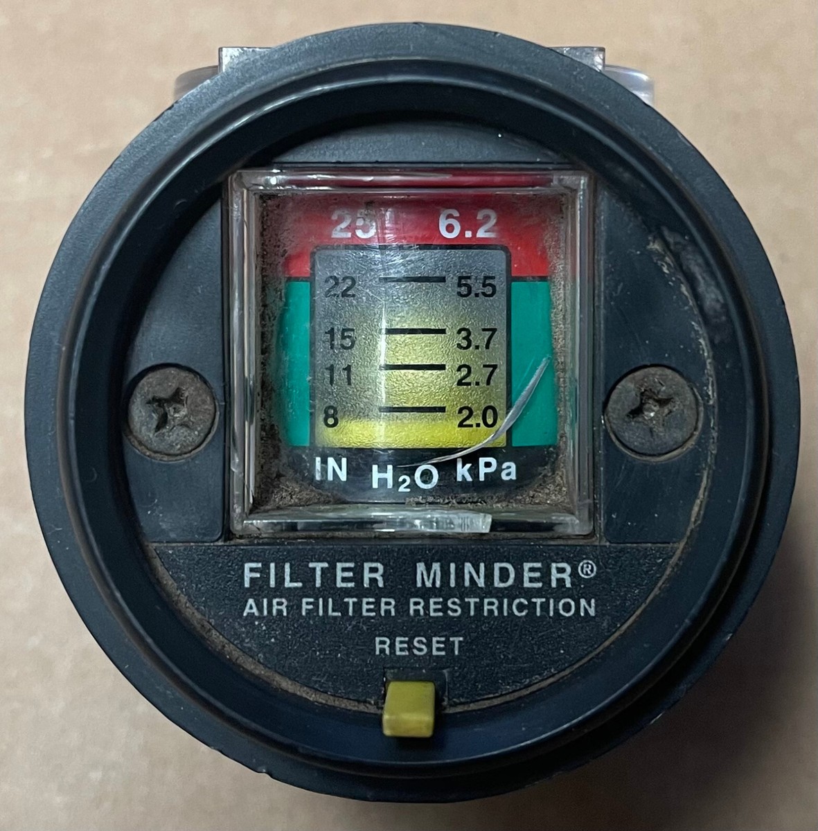 O.vi FREIGHTLINER Air Filter Gauge 168501-00225 | eBay