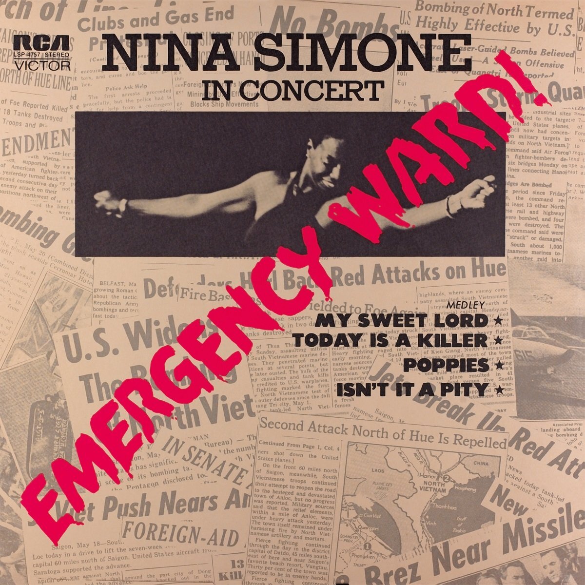 Nina Simone In Concert - Emergency Ward! LP Vinyl NEW