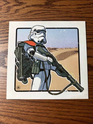 Tim Anderson - Star Wars Desert Stormtrooper Portrait Art Print BNG | Mondo - Afbeelding 1 van 3