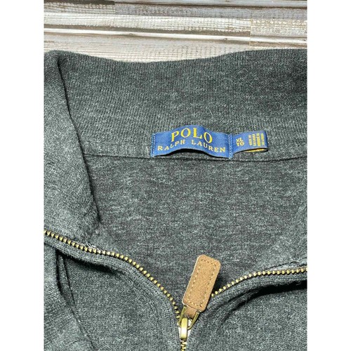 Polo Ralph Lauren 1/4 Zip Pullover Very Soft Gray XL - Picture 4 of 5