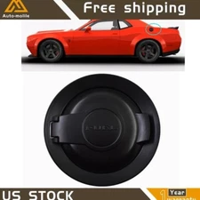 Matte Black Fuel Gas Door Vapor Edition For Dodge Challenger 2008-19 68250120AA