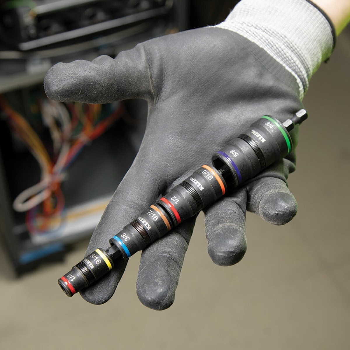 Klein Tools 32934 9-in-1 Impact Rated Flip Socket Set | eBay