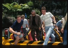 1996 DENNIS HOPPER on Jurassic Park Ride @ Universal Studios Original Slide gp