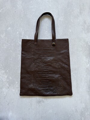 Vintage Bvlgari Elettra Collezione 1910 Handbag Leather Brown Shoulder Bag