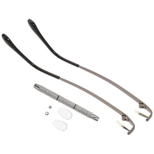 Eyeglasses Arms Rimless Sunglasses Replacement Repair Set Metal - Picture 10 of 12