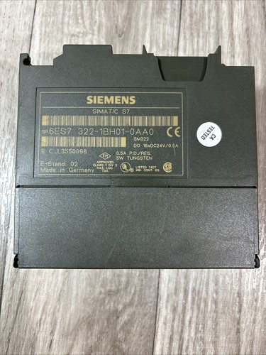 SIEMENS SIMATIC S7 1P 6ES7 322-1BH-0AA0 REV9 Digital Output Module (A28) - Picture 5 of 6