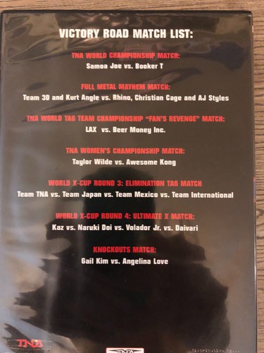 🔥🔥🔥 Set of three TNA wrestling PPV DVDs Sting Angle Nash Foley - Picture 3 of 4