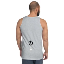 POWER BOTTOM HERE Classic tank top