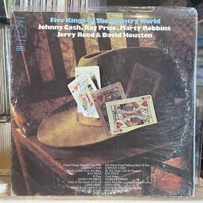 [COUNTRY]~EXC/VG+ LP~VARIOUS ARTISTS~FIVE KINGS OF THE COUNTRY WORLD~[1972~HARMO