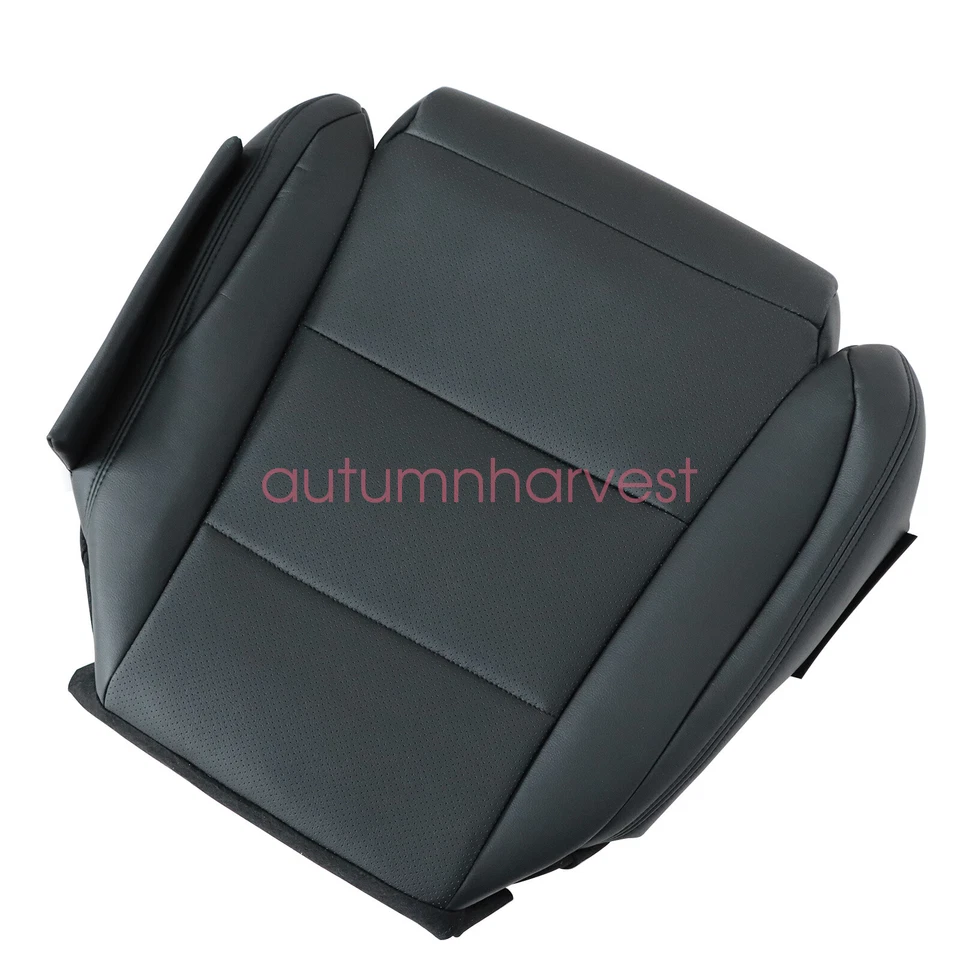 Cubierta de asiento de cuero negra inferior de pasajero deportiva negra para Lexus GS350 F 2013 a 2020 para Lexus GS350 F Foto 4 de 4