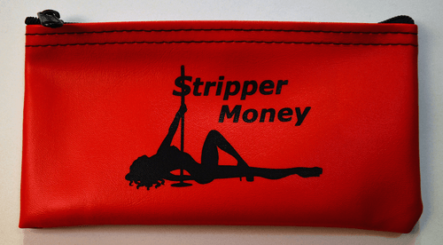 Exotic Erotic Stripper Money Bag Wallet Tip Purse GoGo Dancer Pouch - Picture 5 of 10