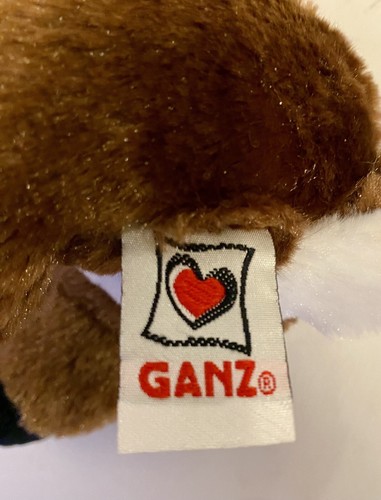 Ganz Webkins 9 Inch Reindeer Plush Stuffed Animal Excellent Used Condition - Picture 8 of 11
