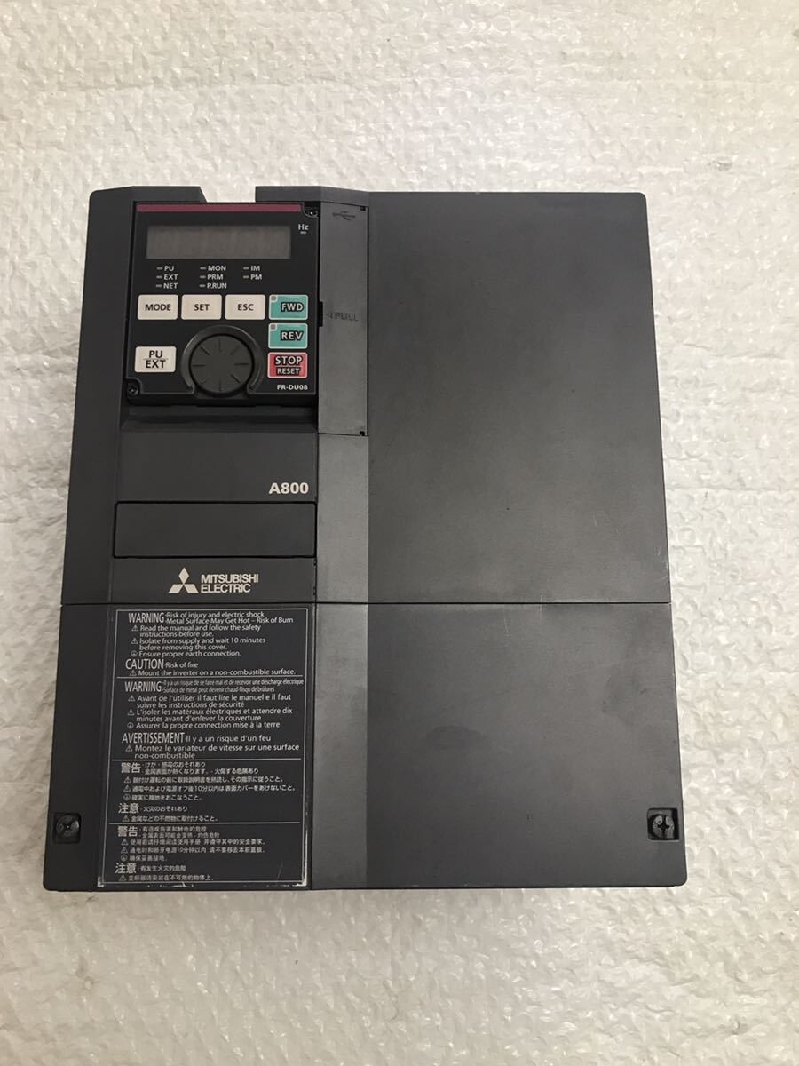 MITSUBISHI FR-A820-7.5K-1 Inverter Used Working tested 200V MITSUBISHI FR-A820-7.5K-1 Inverter Used Working tested 200V