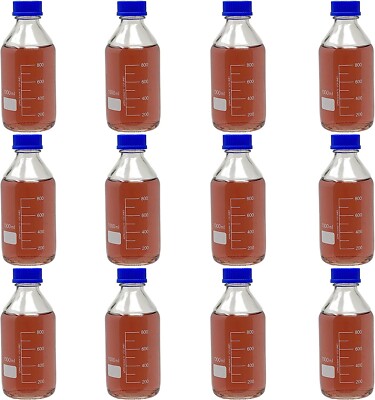 Bottiglie In Vetro Karter Scientific 500 Ml – Quadrate Con Tappo A Vite GL45 – Confezione Da 48 Pezzi