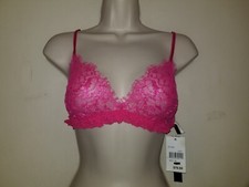Hanky Panky After Midnight Bralette size Medium Pink Lace NWT