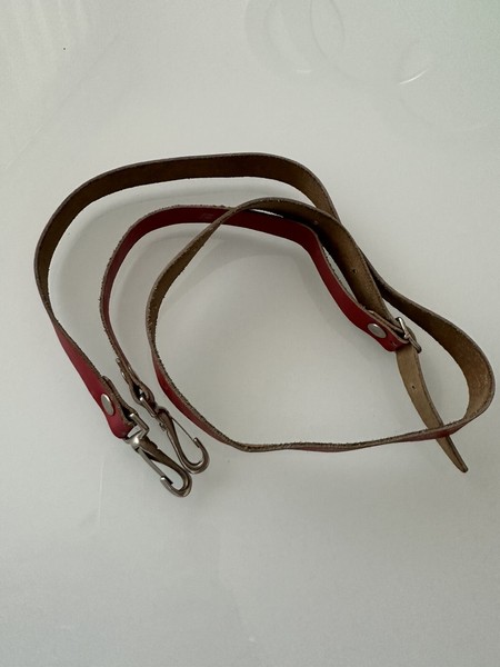 Ceinture Vintage Heuer pour Montre de Poche Vintage Heuer Boîtier Rouge