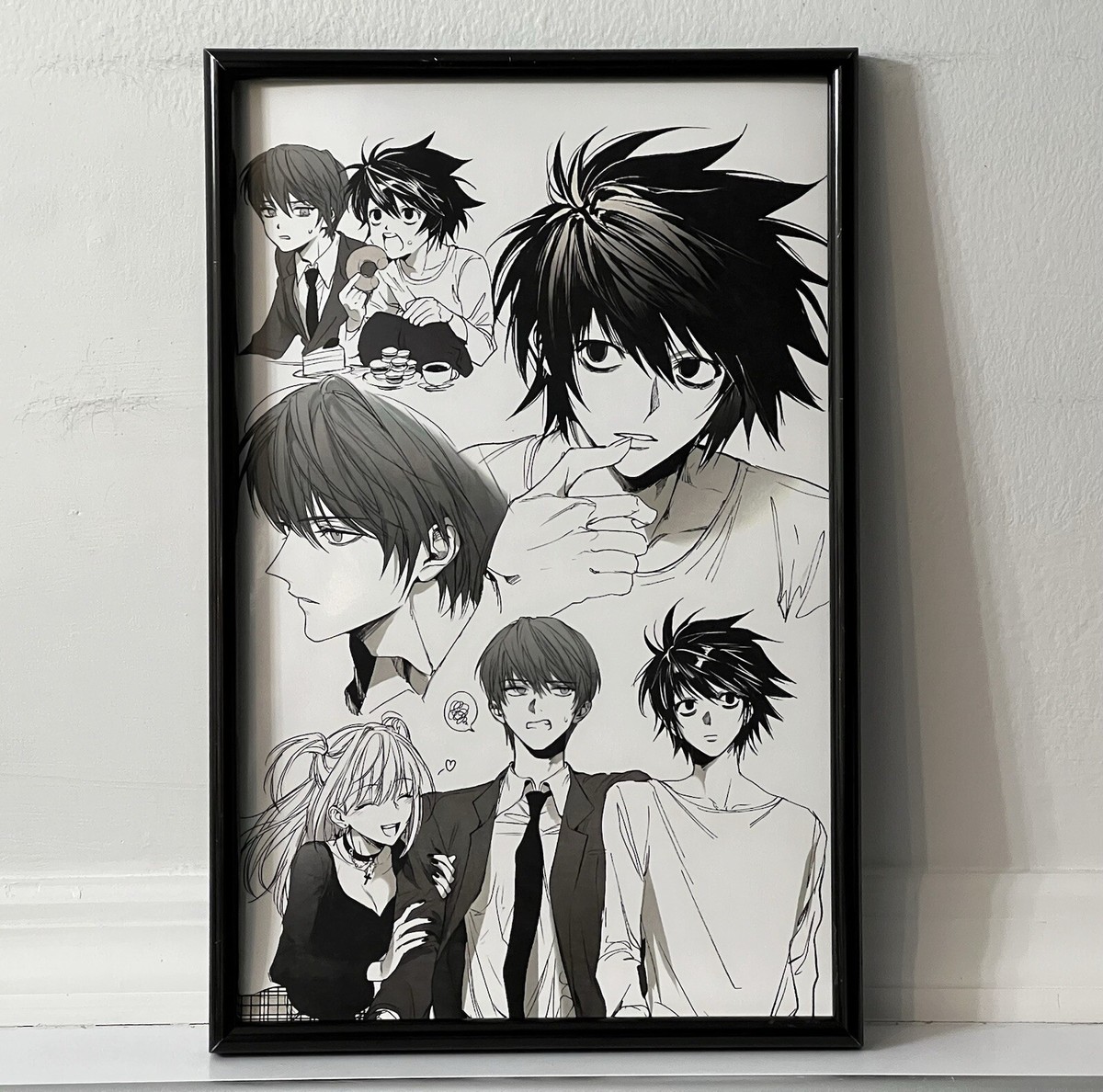 Death Note L Light Anime Art Poster | eBay