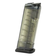 ETS Group Magazine 9MM 10 Rounds Glock 43 Carbon Smoke SMK-GLK-43-9