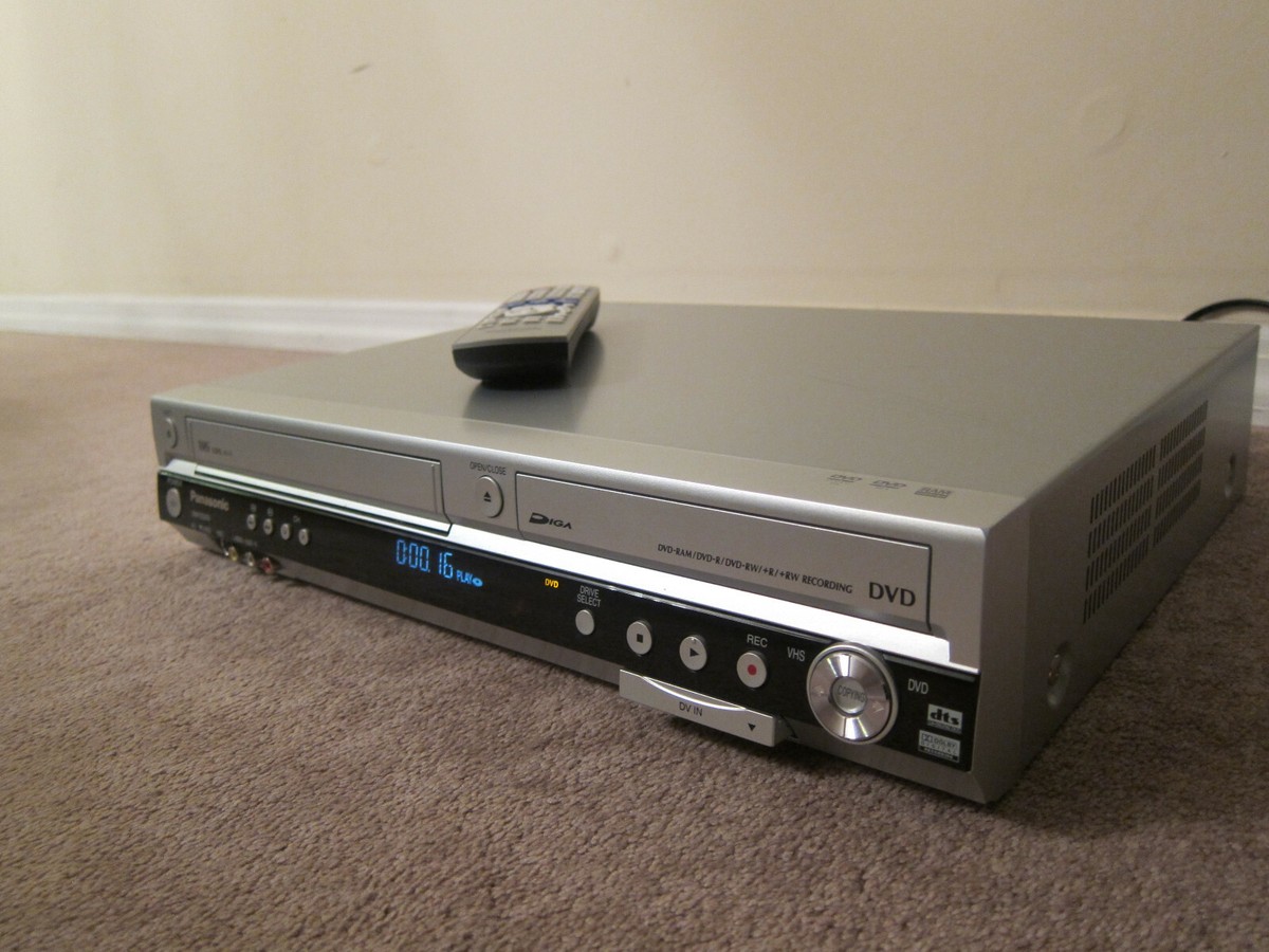 Panasonic DMR-ES35V Dubbing DVD Recorder Player VHS VCR Combo w